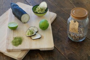 Guacamole de Moringa BIO et ses chips de radis noirs